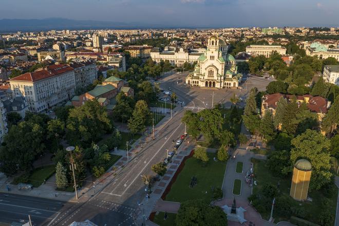 Centro de Sofía, Bulgaria