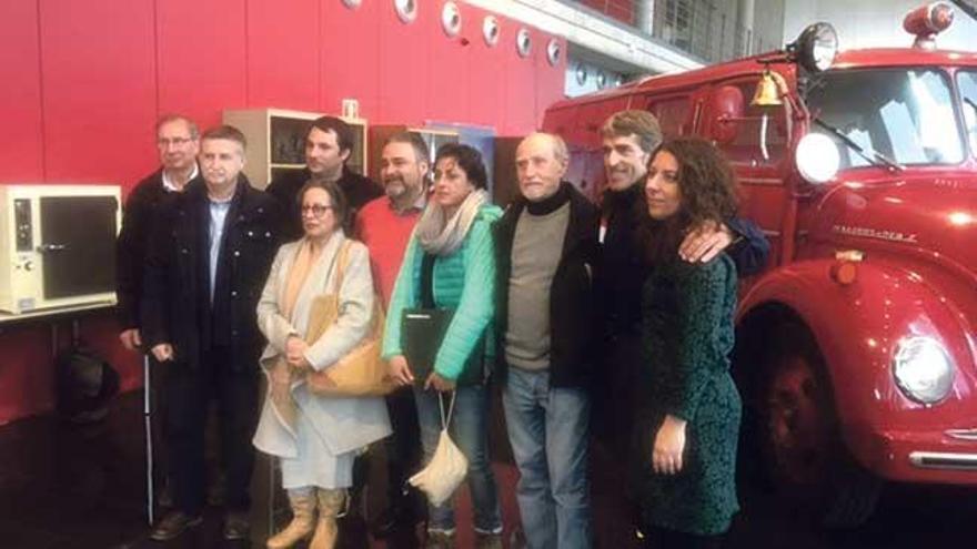 Homenaje a los bomberos por su santo patrón