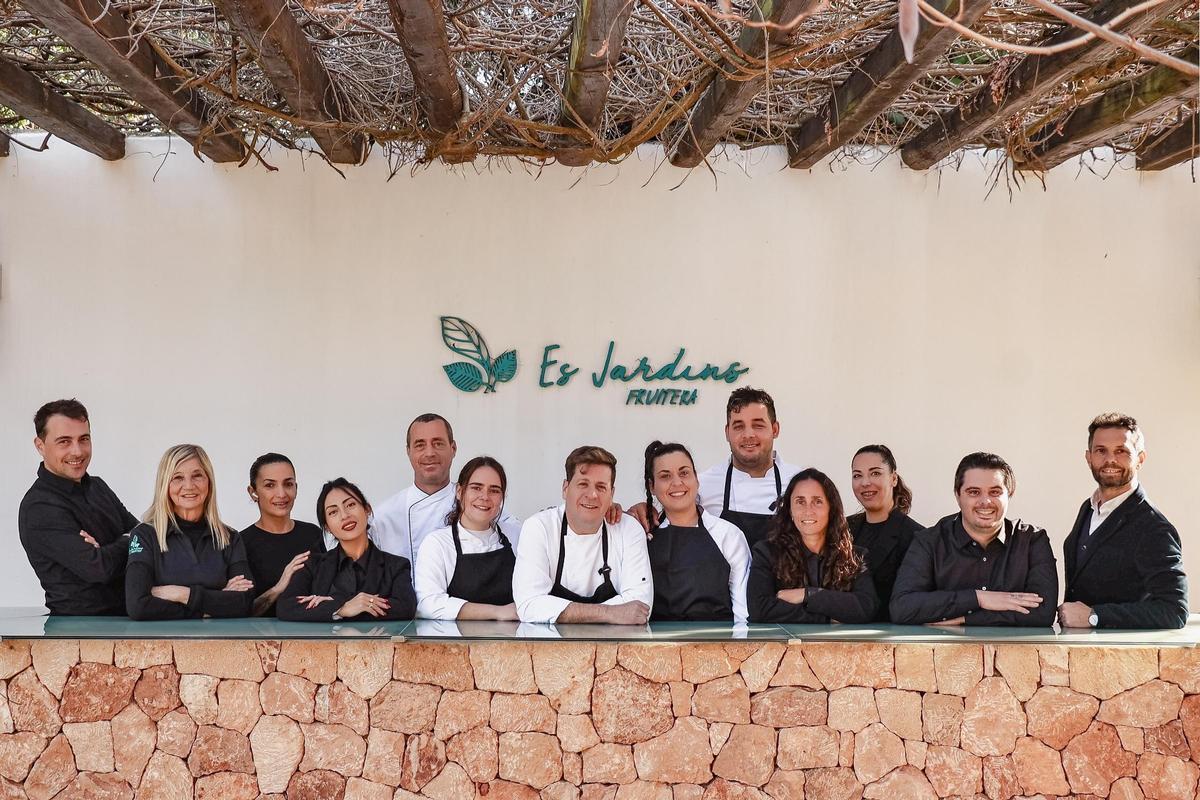 Nueva dirección con el mismo equipo y chef en Es Jardins de Fruitera.