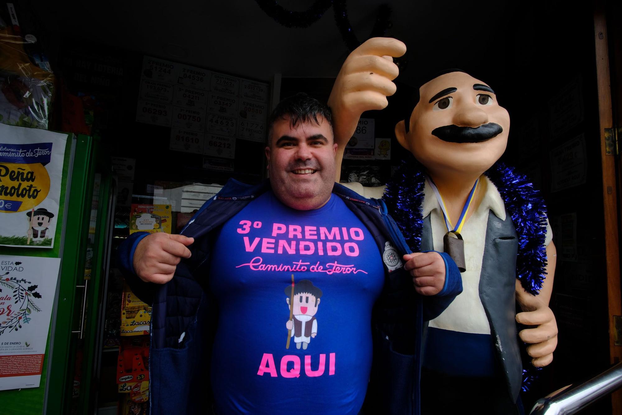 Celebración de la Lotería del Niño en Gran Canaria