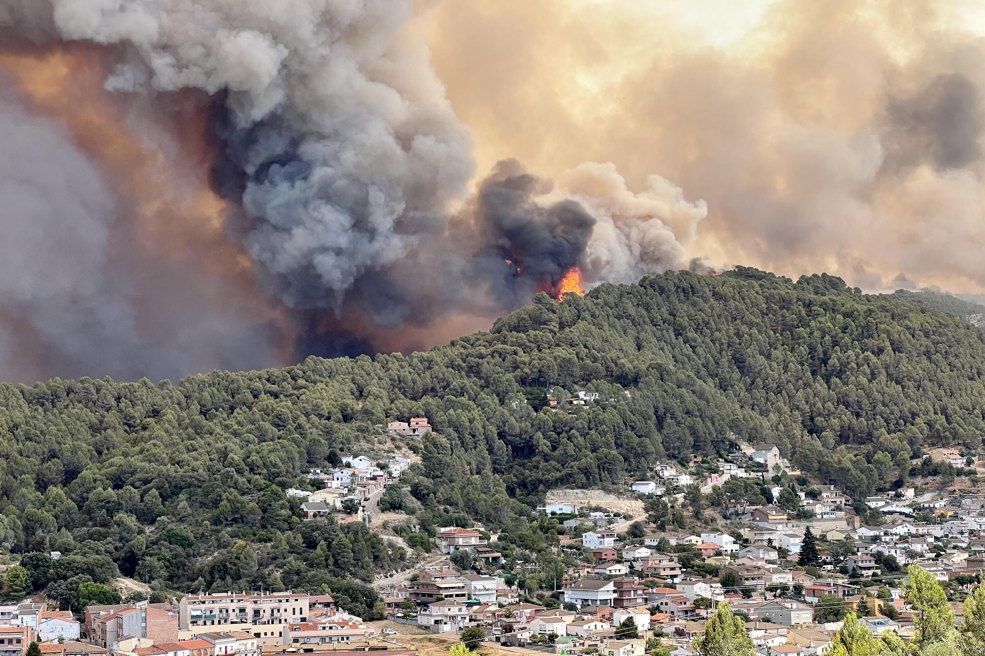 Incendi al Bages