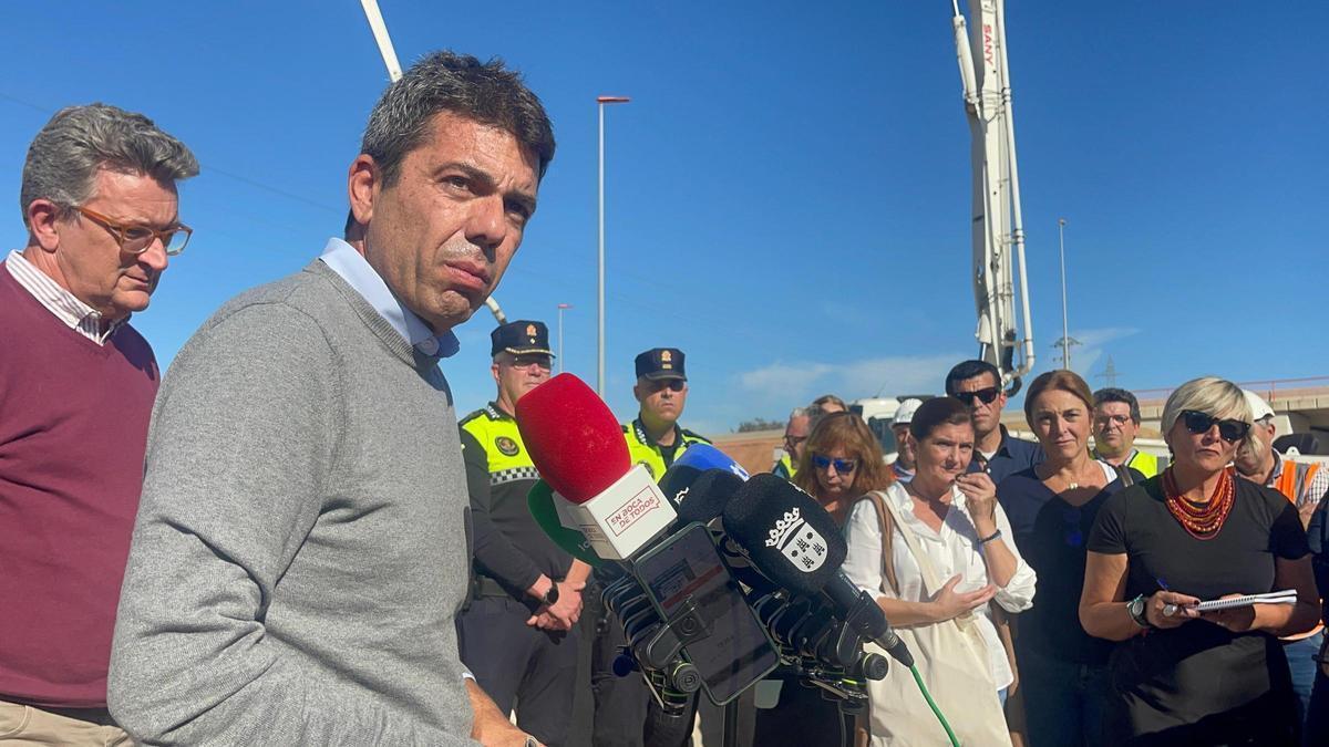Carlos Mazón: “Me siento respaldado por la responsabilidad y por mi partido”