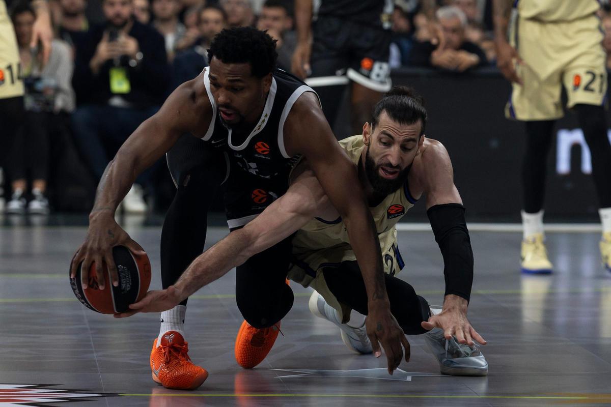 Tornike Shengelia fue el mejor del Barça en Partizan