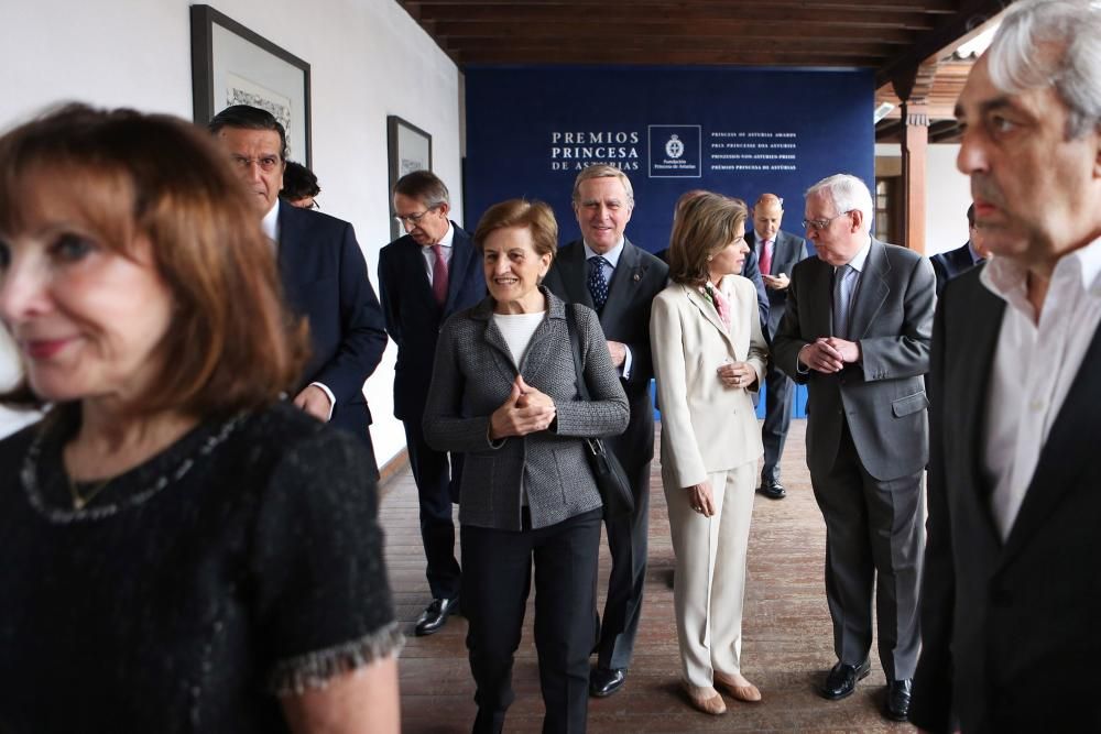 Reunión del jurado del premio "Princesa de Asturias" de Comunicación y Humanidades