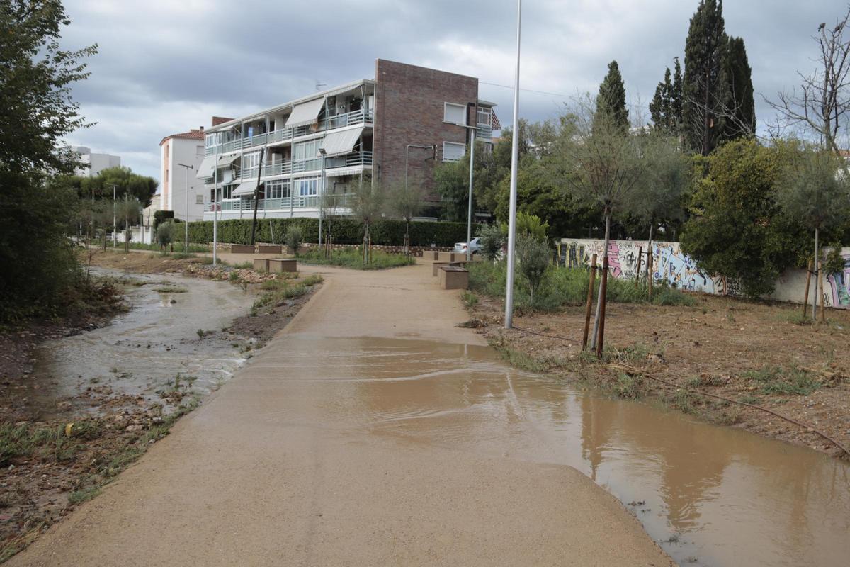 Les imatges de les pluges torrencials al sud de Catalunya