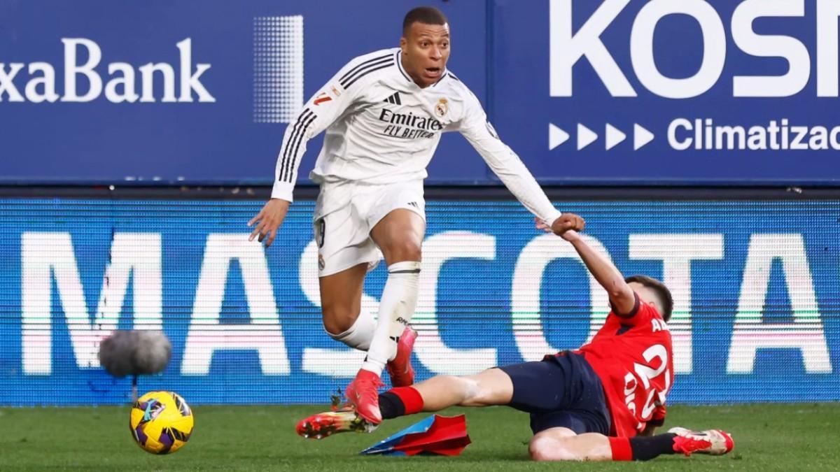 Mbappé, peligro blanco, ante un Osasuna en forma