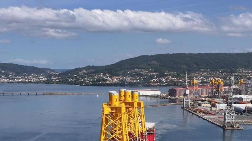 La ampliación de punta Langosteira llama a la expansión del plan eólico de Navantia hacia A Coruña