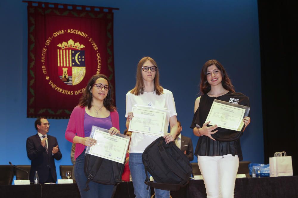 150 alumnos recogen en la UA sus diplomas de la Olimpiada del Saber