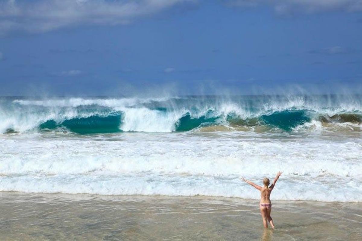 Playa en la isla de Sal, Cabo Verde.