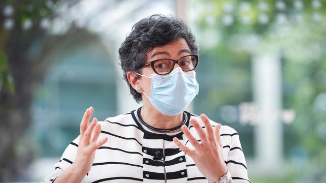 La ministra de Exteriores, Arancha González Laya, el pasado 22 de mayo de 2021 en San Sebastián.