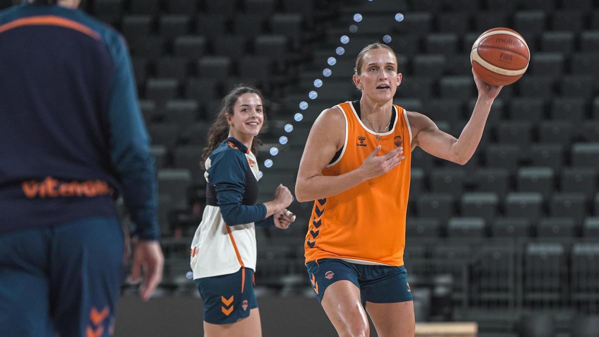 Entrenamiento Valencia Basket