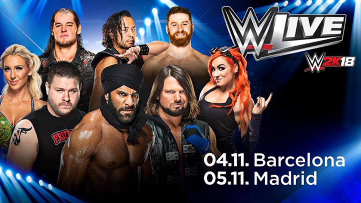 WWE visitará España este fin de semana