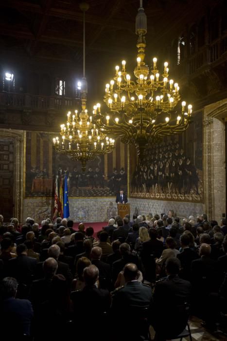 Entrega de distinciones de la Generalitat el 9 d'Octubre