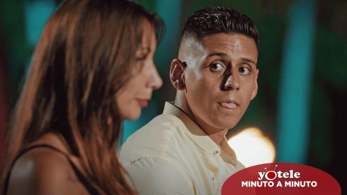 Fani y Christofer en su reencuentro en 'La isla de las tentaciones'