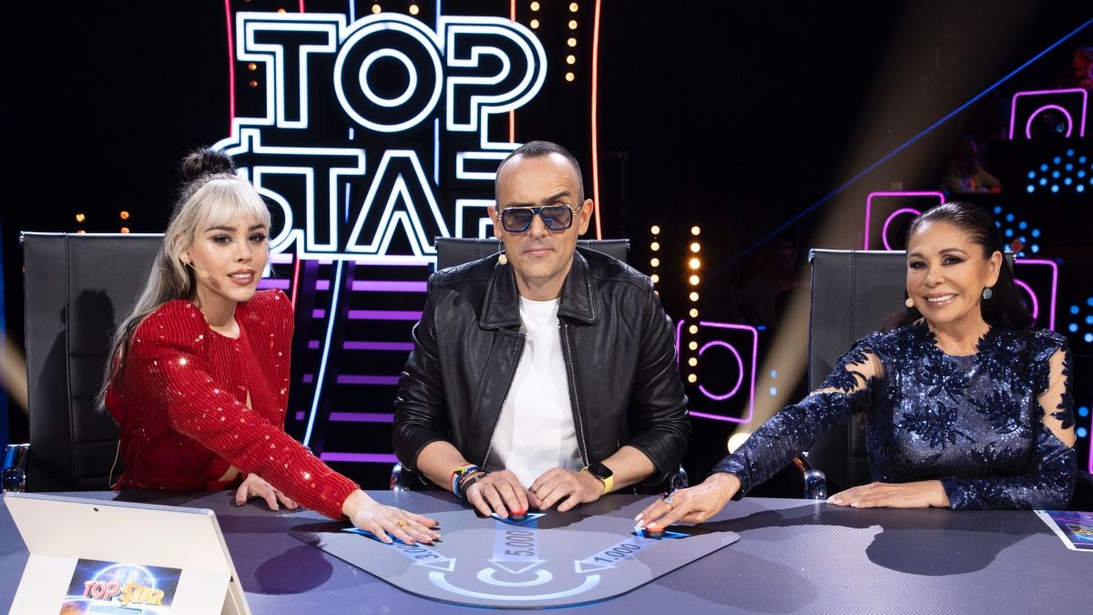 Danna Paola, Risto Mejide e Isabel Pantoja, mentores de 'Top Star', el nuevo talent de Telecinco