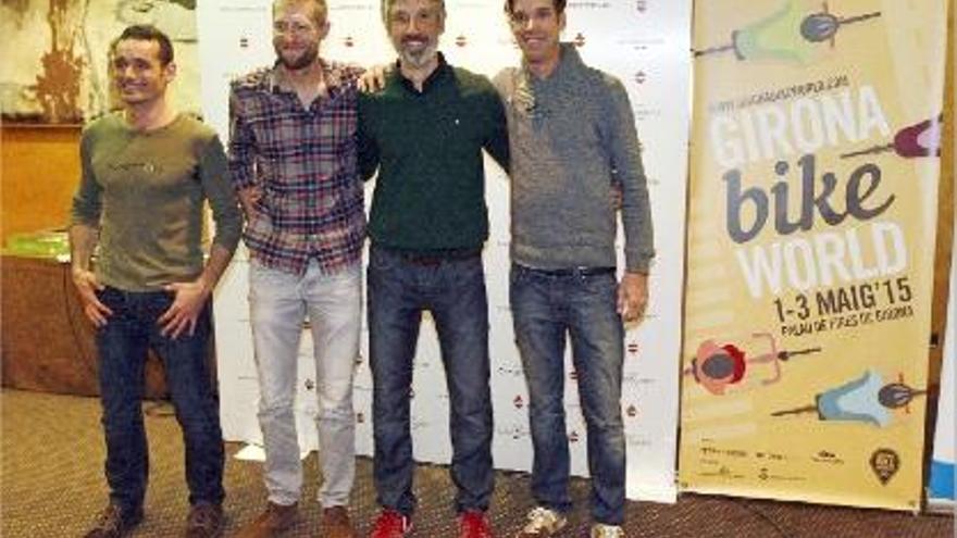 David Millar presenta a Girona la &quot;Pirinexus 360 Challenge&quot;