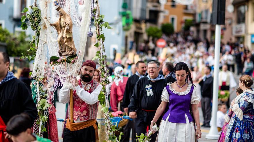 Ofrenda de flores Llàgrimes de Santa Marta 2018