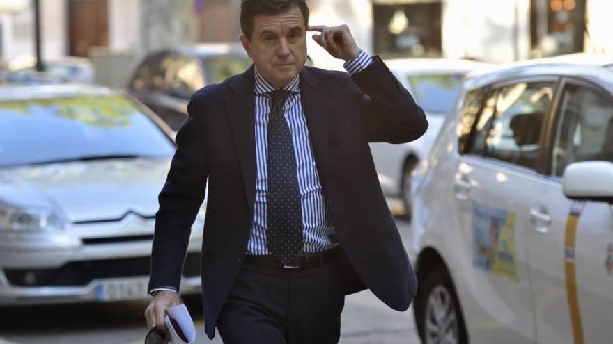 Jaume Matas en una imagen tomada el 10 de abril en Palma.