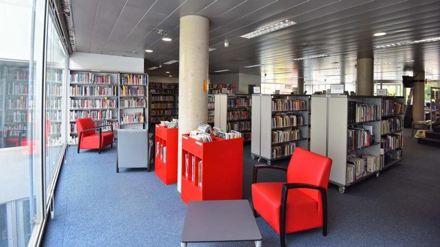 La biblioteca Fages de Climent de Figueres.