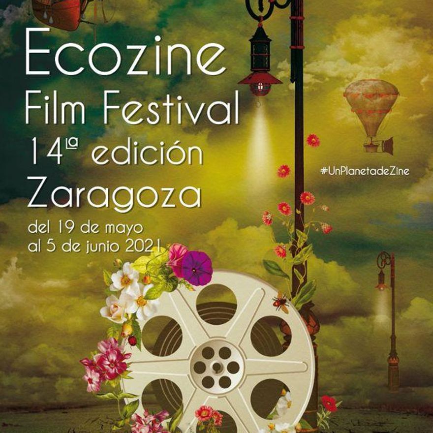 Cartel de la 14ª edición de Ecozine Film Festival