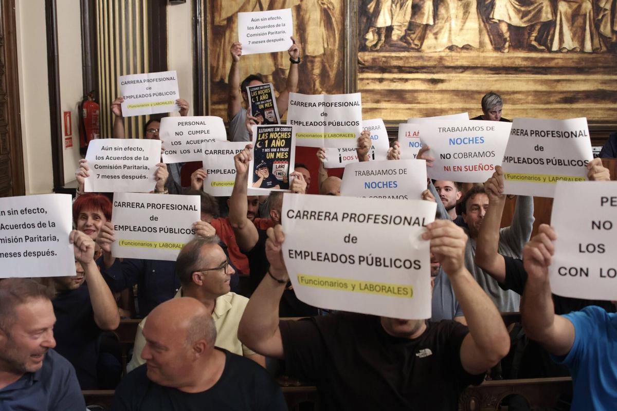 pleno del Ayuntamiento de Zamora