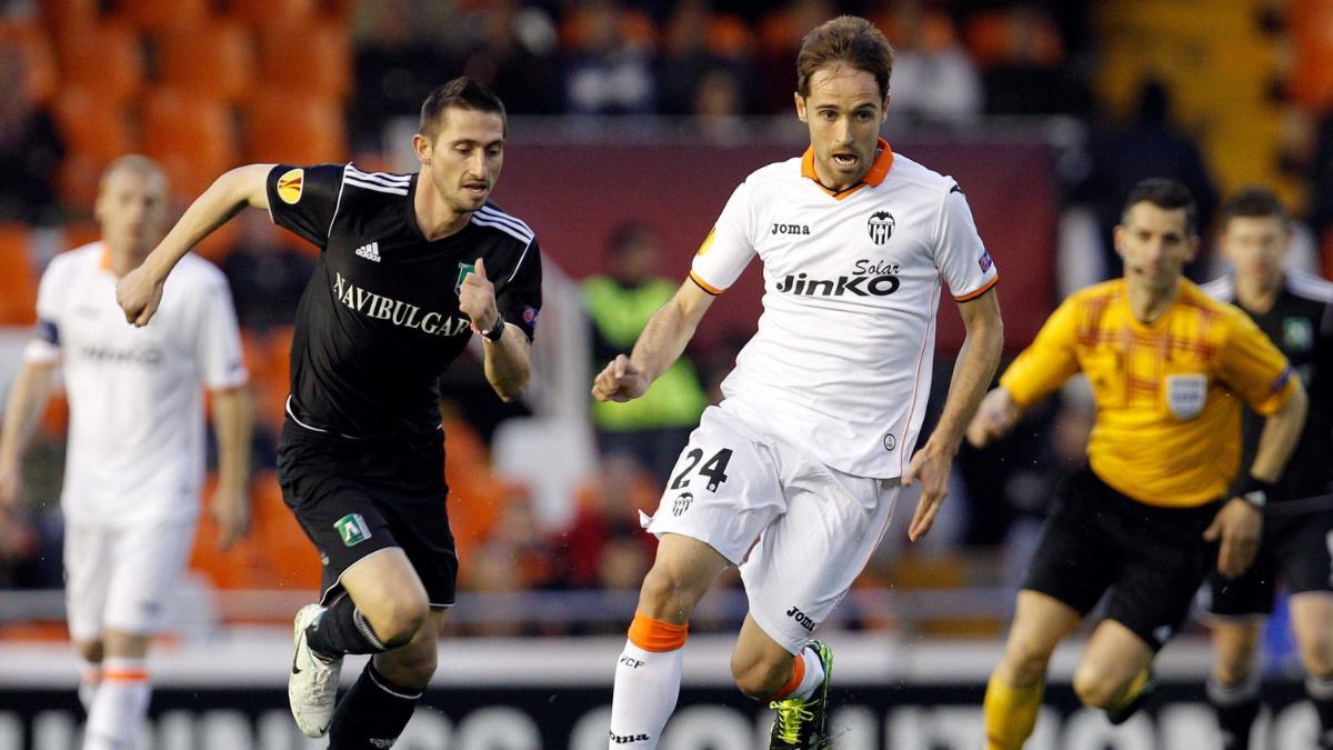 Michel Herrero, en su etapa como jugador del Valencia