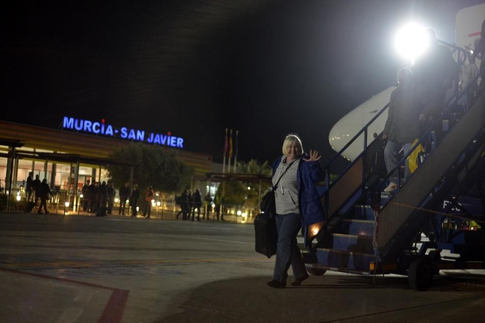 Último día de apertura del aeropuerto de San Javie