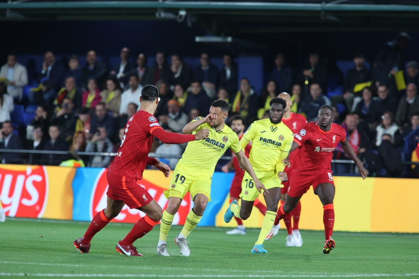 Las mejores imágenes de la primera parte del Villarreal-Liverpool