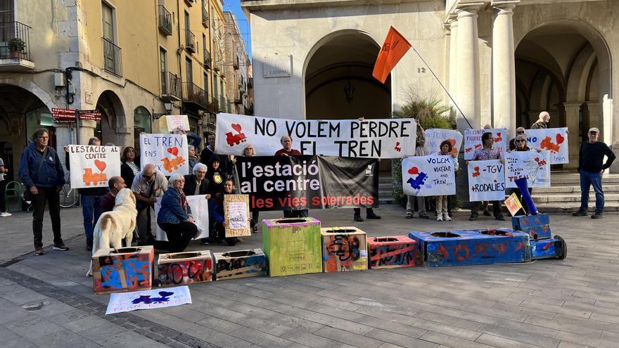 Defensem el tren de l’Empordà s’oposa al trasllat de l’estació de Figueres