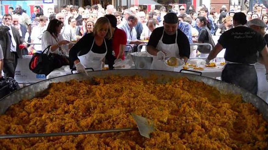 Paella y Fórmula Uno en Londres