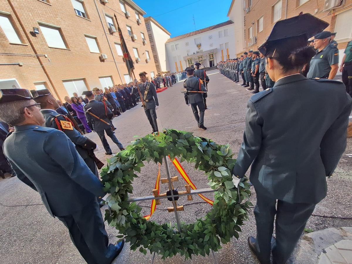 Homenaje a los caídos.
