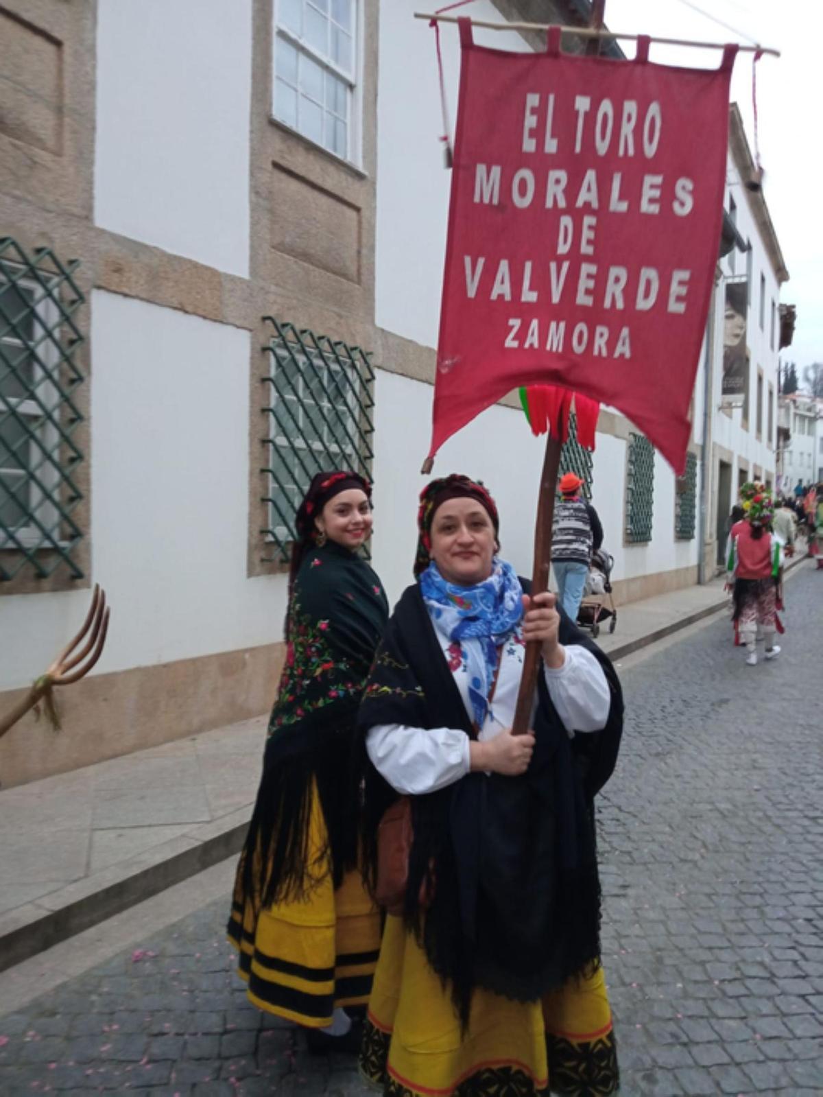 El Toro de Carnaval de Morales de Valverde, en Braganza.