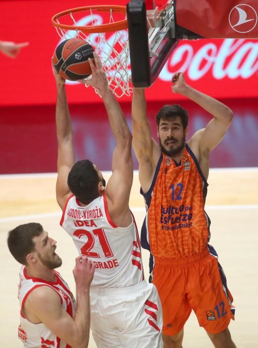 Valencia Basket - Estrella Roja, en imágenes