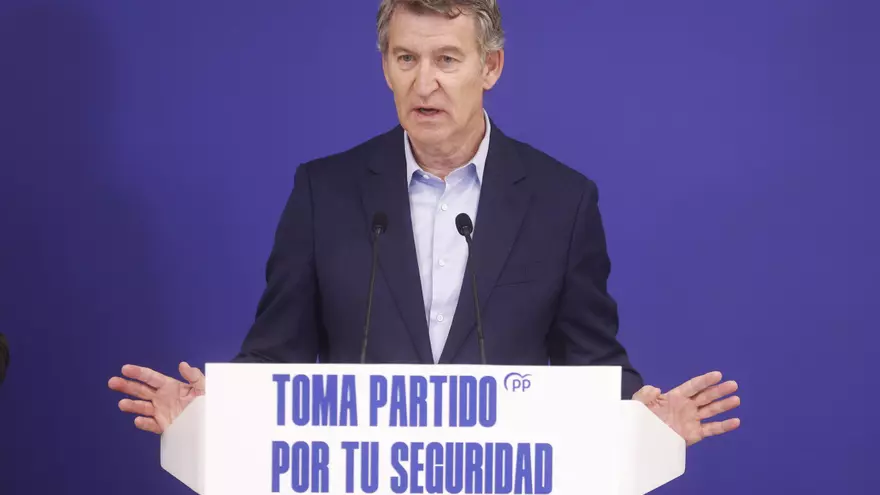 Feijóo: “Si a Sánchez no le gusta haberse beneficiado patrimonialmente de la prostitución, lo siento por él”