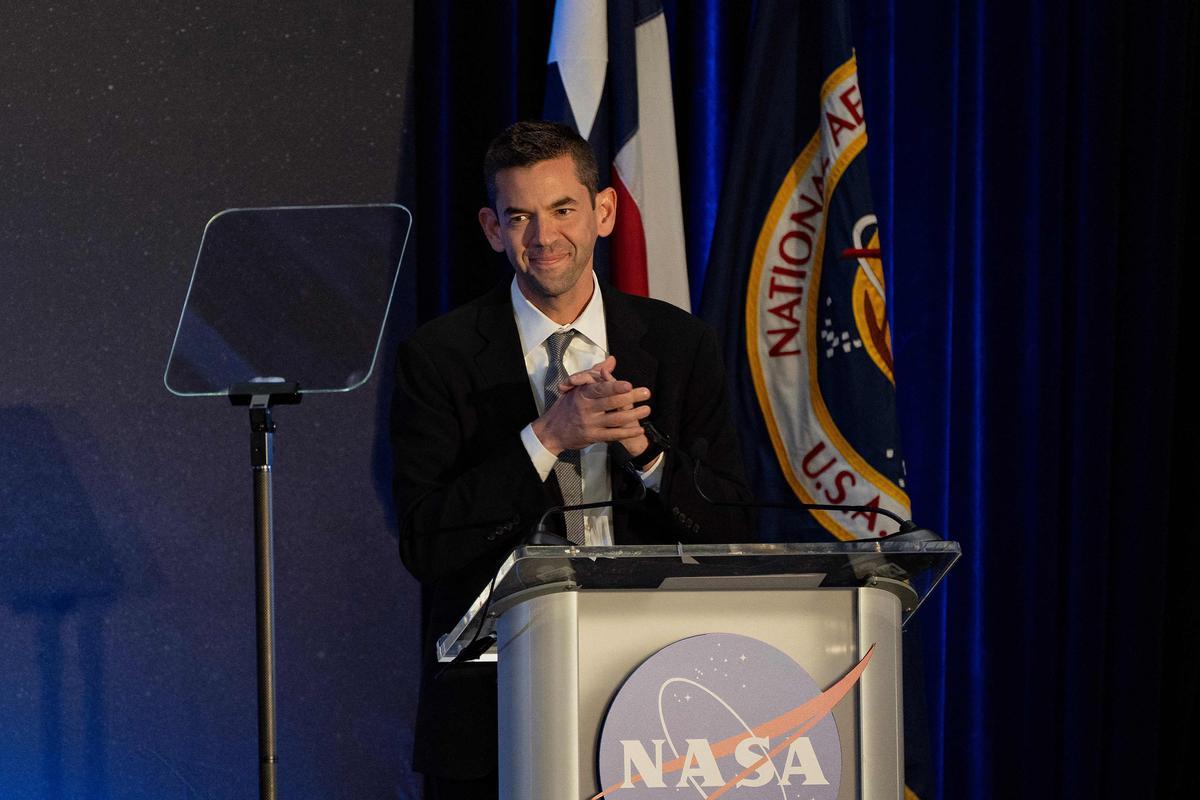 La tripulación de Artemis II de la NASA, recibidos Centro Espacial Johnson de la NASA