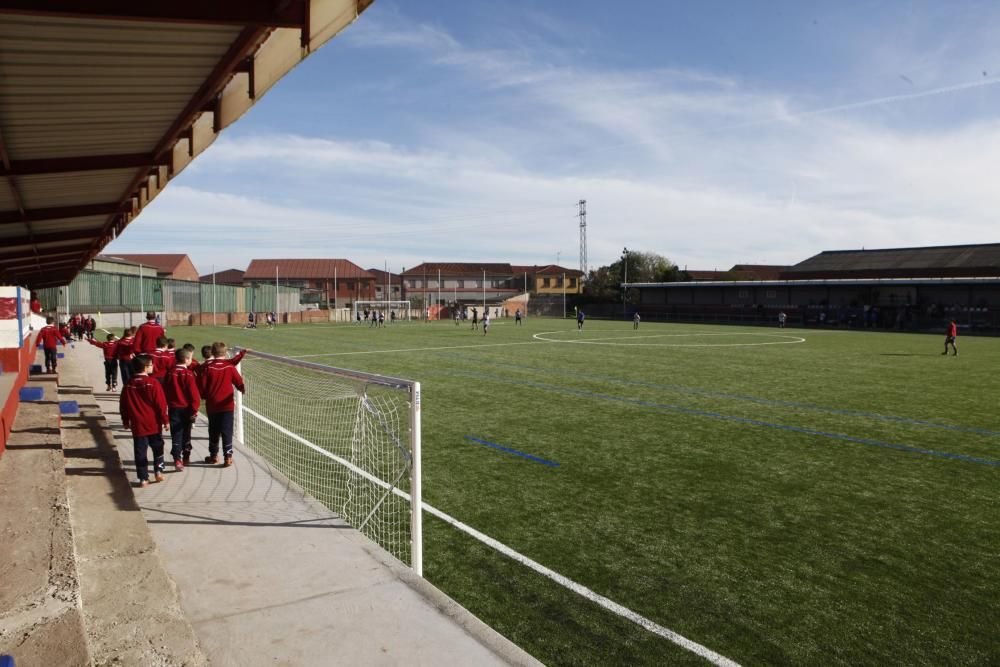 Inauguración del nuevo campo del Gijón Industrial