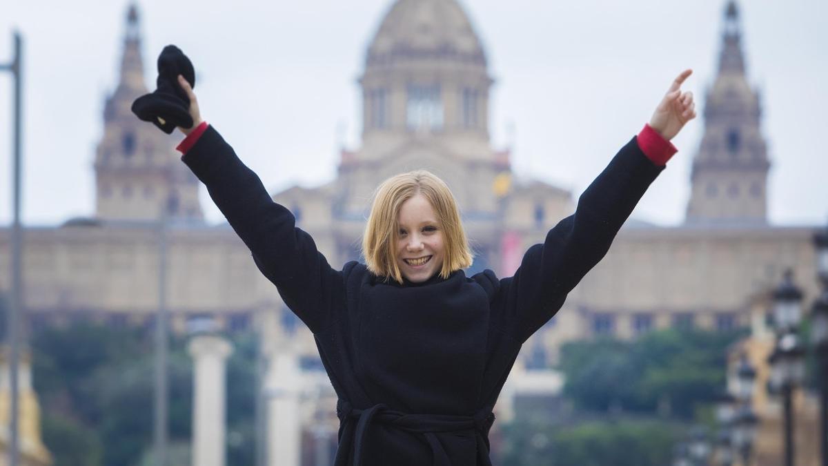 La actriz Laia Manzanares se relaja en 'su' jardín: Montjuïc