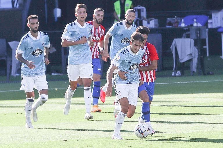 El Celta empata en el último test antes de LaLiga. // Ricardo Grobas