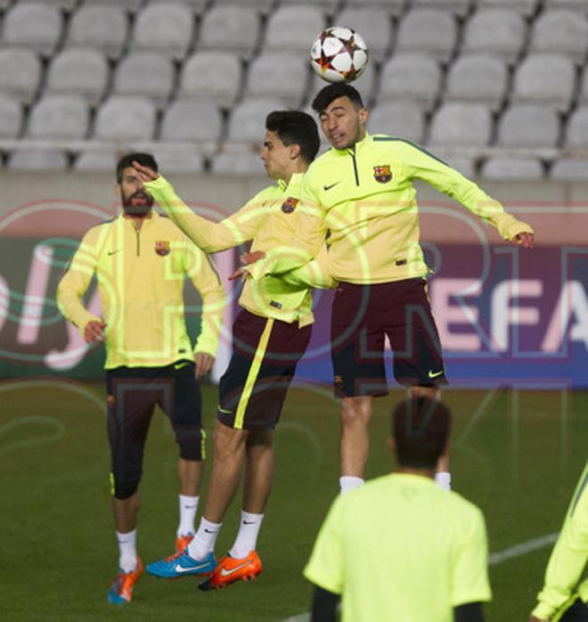 ENTRENO BARÇA EN NICOSIA