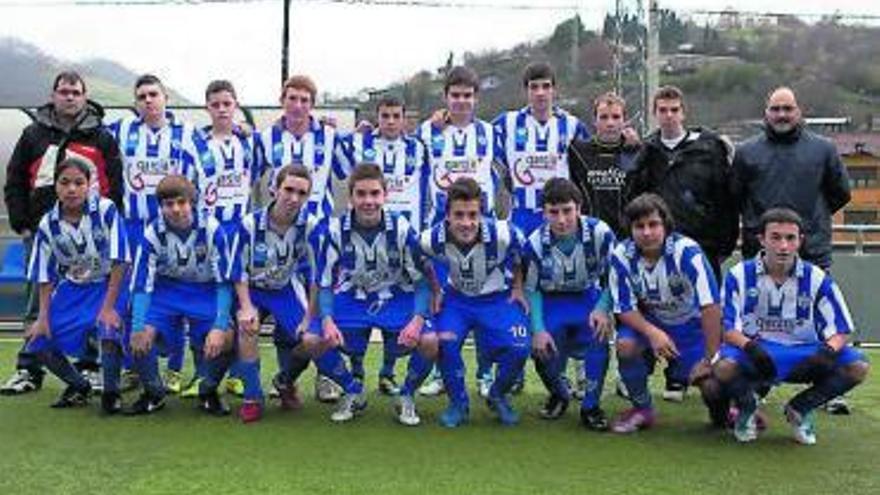 Equipo benjamín. / Fernando Geijo