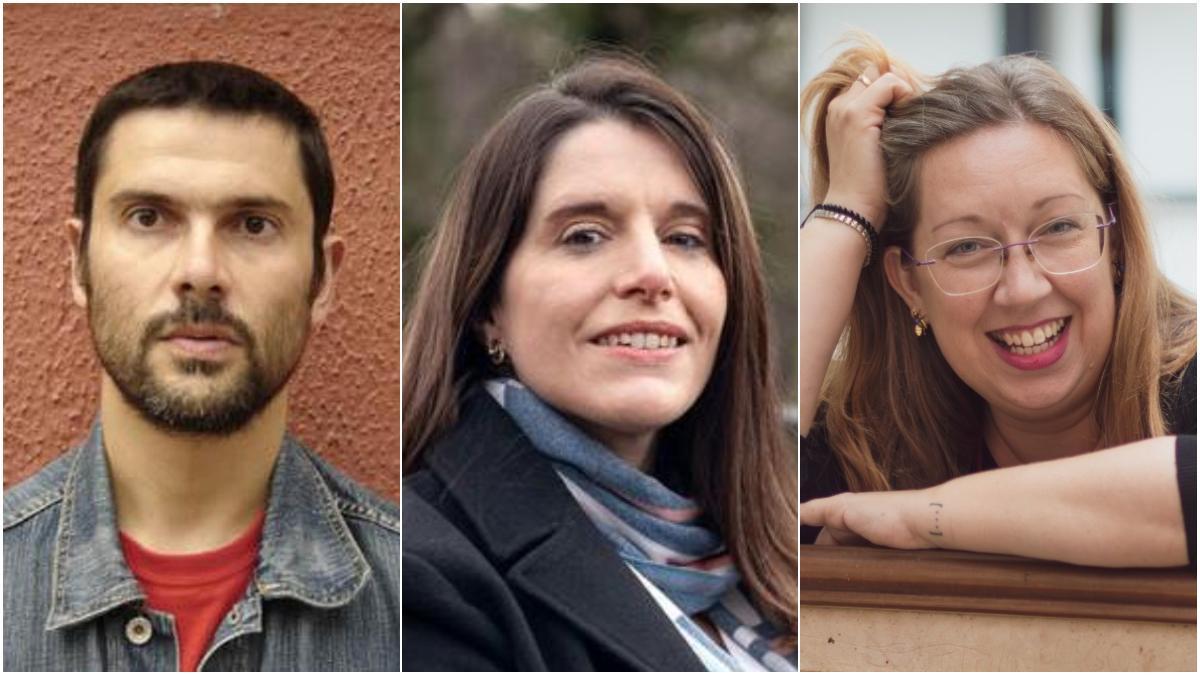 Manuel Darriba, Eva Moreda e Emma Pedreira