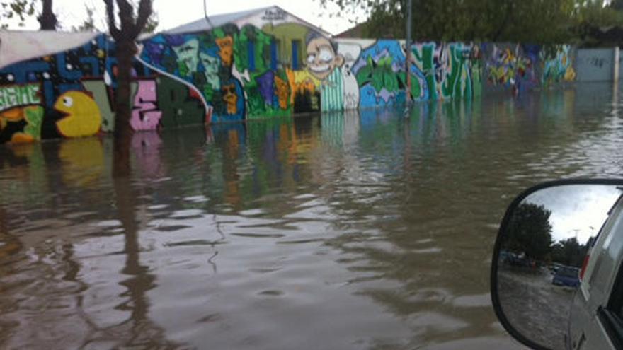 Imagen de la calle de los Olmos, en Mutxamel