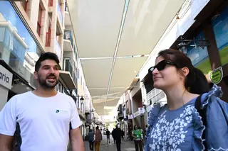 El plan sombra incluirá la instalación de toldos-vela en colegios de Elche y no solo pérgolas