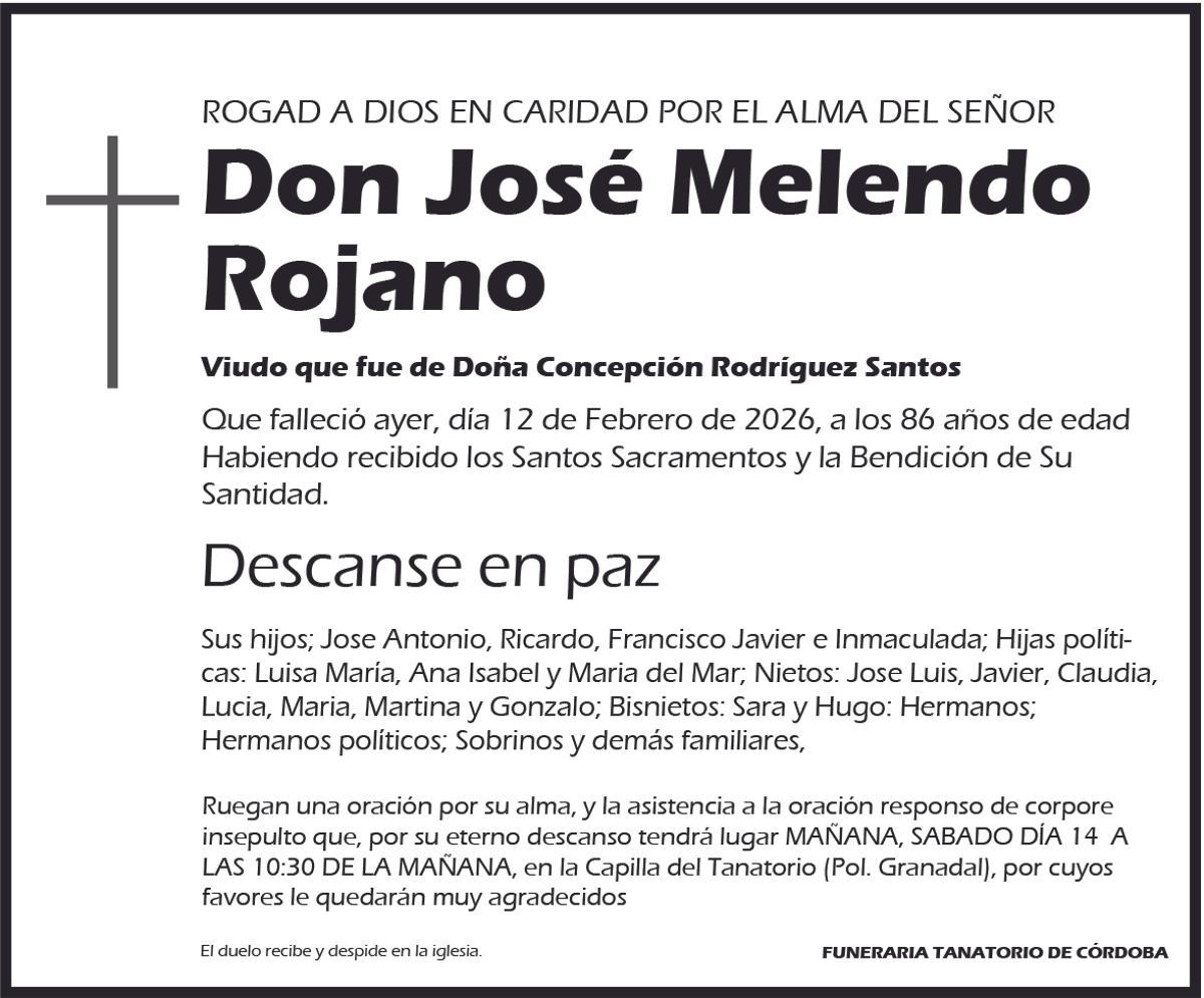 José Melendo Rojano