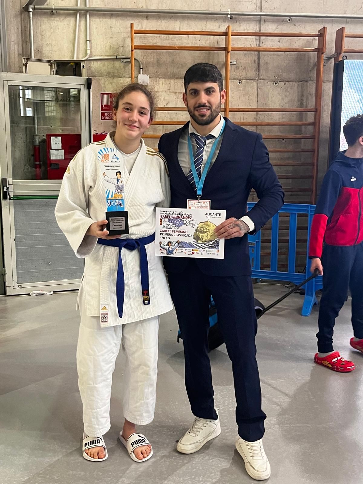 Sofia Dura Docon in Judo Competition