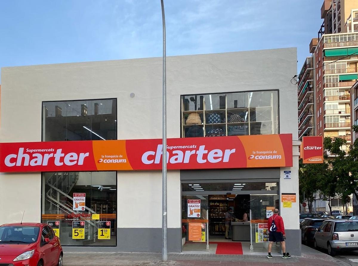 Tienda de la franquicia de Consum en Badalona.