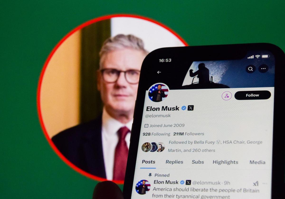 El primer ministro de Reino Unido, Keir Starmer.