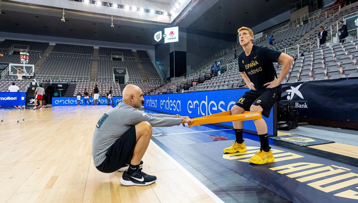 Scariolo estará pendiente de la lesión de Alberto Díez para llevárselo al Mundial
