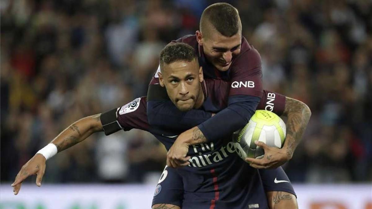 Neymar lideró la remontada del PSG ante el Toulouse