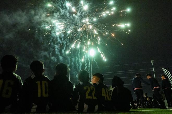 Inauguració de la gespa artificial del camp de futbol de Les Cots